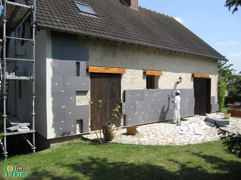 Isolation extérieure maison Alliat